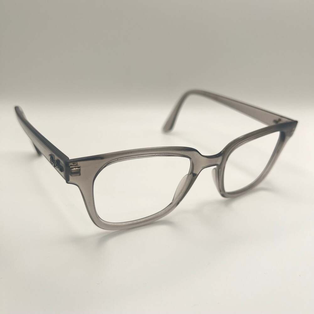 Ray Ban RB4323 6449/71 Eyeglasses Gray Translucent FRAMES ONLY 51-20-150 Italy